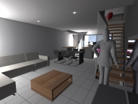 Vue 3D du projet : Feyen-Mazza