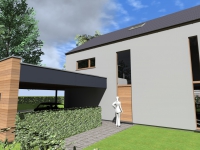 Vue 3D du projet : Bozzetti-Dawirs Vue 3D du projet : Bozzetti-Dawirs