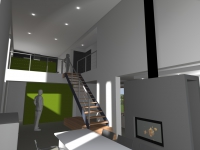 Vue 3D du projet : Bozzetti-Dawirs Vue 3D du projet : Bozzetti-Dawirs