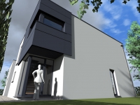 Vue 3D du projet : Habitat groupe à Lontzen Vue 3D du projet : Habitat groupe à Lontzen