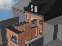 Vue 3D du projet : Archambeau